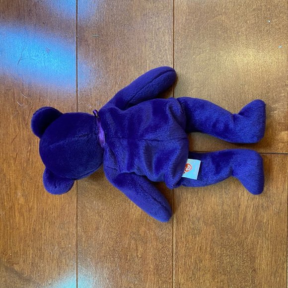 Ty Princess Diana Purple Bear. - Picture 2 of 2